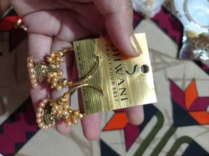 Beautiful Pearl &amp; Jhumka Earrings