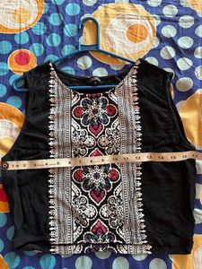 Beautiful Black Crop Top