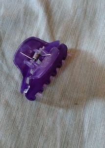 Purple Claw Clip