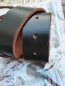 Classic Black Leather Belt