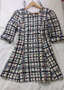 Knee Length Fit &amp; Flare Dress