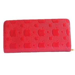 Red Apple Multipocket Wallet