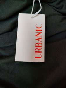 Urbanic Black Slit Dress New With Tag