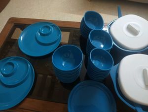 Complete Blue Dinnerware Set  Gugam brand