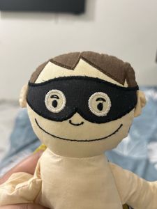 Superhero boy plush