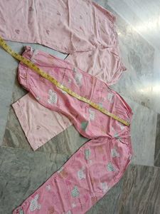 Cute Pink Pajama Pants Set