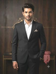 Men's Classic Black Suit