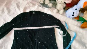 Very Amazing H&amp;M Embroidery Cardigan