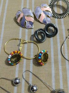 Assorted Dangle &amp; Stud Earrings Set