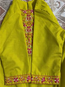 Vibrant Embroidered Kurta