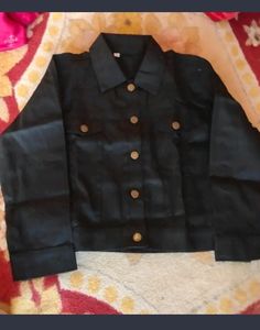 Black Denim Jacket.. Small Size