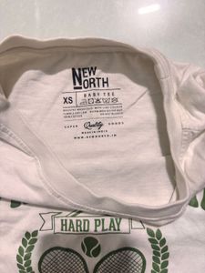 White baby Tee - Casual Style 🏁🏁