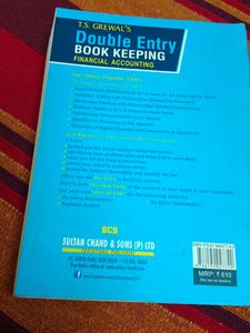 T.S. Grewal's Double Entry Book Keeping