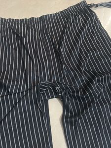 Striped Wide Leg Pants