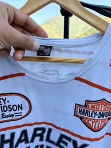 vintage Harley-Davidson White T-Shirt