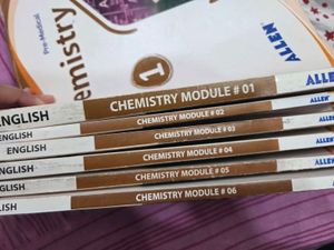 Allen Pre-Medical Chemistry Books Set