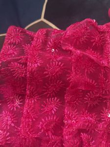 Pink Embroidered Blouse