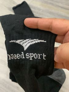 Black Athletic Socks