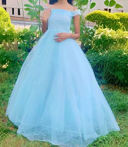 Cindrella gown with pocket 🩵