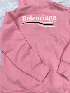 Balenciaga Pink Hoodie