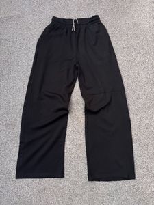 Black Wide Leg Sweatpants