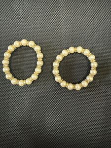 Elegant Pearl & Crystal Bracelets