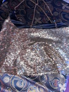 Party Chain Sequence Top Sexy Bck