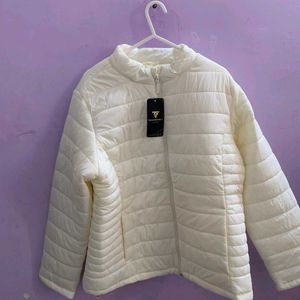 Cream Puffer Jacket