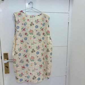 Vintage Cream Coloured Vest