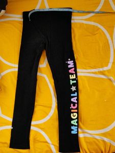Kids Magical Team Black Leggings
