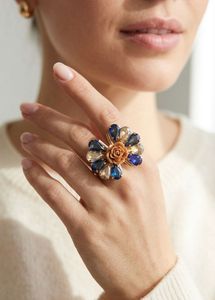 Stunning Statement Flower Ring