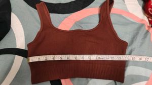 Unused Ribbed Seamless Sports Bra