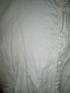 Basic White Linen Button Up Shirt