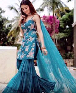 Sharara Kurta Set With Dupatta