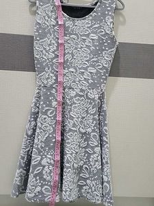 Chic Floral Fit &amp; Flare Dress
