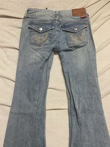 H&amp;M Faded Blue Bootcut Jeans