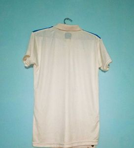 SHORTS FREE!!! White Polo T Shirt Sports