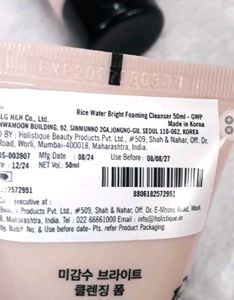 COMBO OF 2 The Face Shop Rice Water Bright Foaming