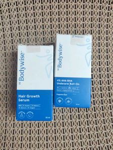 Bodywise Hair Growth Serum & Underarm Roll-On
