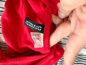 Red NYC Crop Top