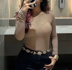 Rhinestone Long Sleeve Top