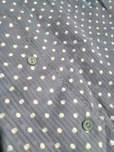 Crocodile Polka Dot Blouse