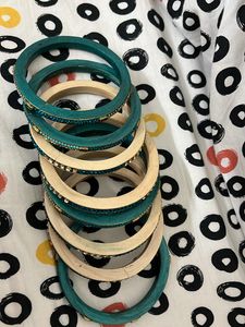 Unused Lac Bangles Indigo Shade