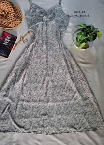 Floral Print Midi Dress. BUST fit upto 32-36