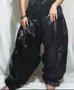 Elegant White and black Palazzo Pants