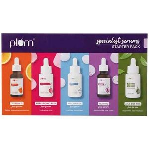 Plum Specialist Serums - Starter Pack (Set of 5 Mi