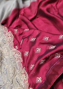 [Super Sale]🥳 New Hot Red Saree Without Blouse