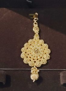 Gold Maang Tikka