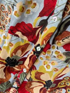 Zara Floral Print Satin Midi Dress