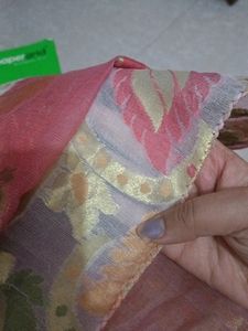 Multicolour Cotton Silk Saree